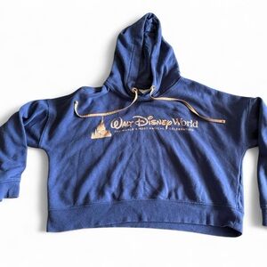 Disney 50th Celebration Walt Disney World Blue & Gold Hoodie - Size M